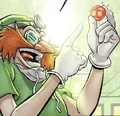 Eggman holding the explosive device placed in all legionnaires.