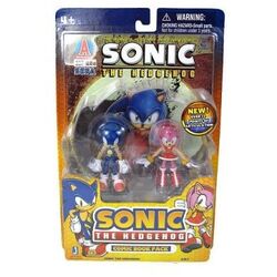 Sonic The Hedgehog Comic Series Sonic & Amy Action Figure 2-Pack (No  Packaging, No Comic) 