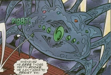 Chaos with four Super Emeralds inside him