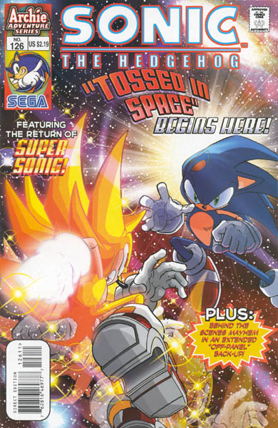 Fleetway Sonic was such a d--- that I am fine with this edit, Archie Sonic  Comics