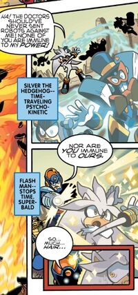 Silver the Hedgehog, Mobius Encyclopaedia