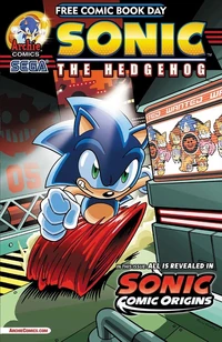 Free Comic Book Day 2014 issue, where the Sonic Comic Origins stories debuted.