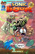 Sonic Boom #4: Sticks with Stones Being Chased by Bones Variant