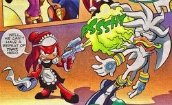 Silver is knocked out by Misty-Re.