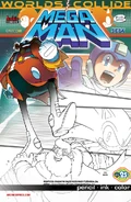 Mega Man #27: Pencil · Ink · Color Variant Cover