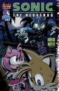 Sonic the Hedgehog #282: Horror Movie Variant