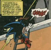 Jules getting mortally wounded