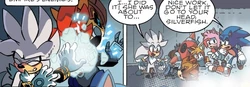 Silver accomplishes his mission just before the Genesis Wave hits.