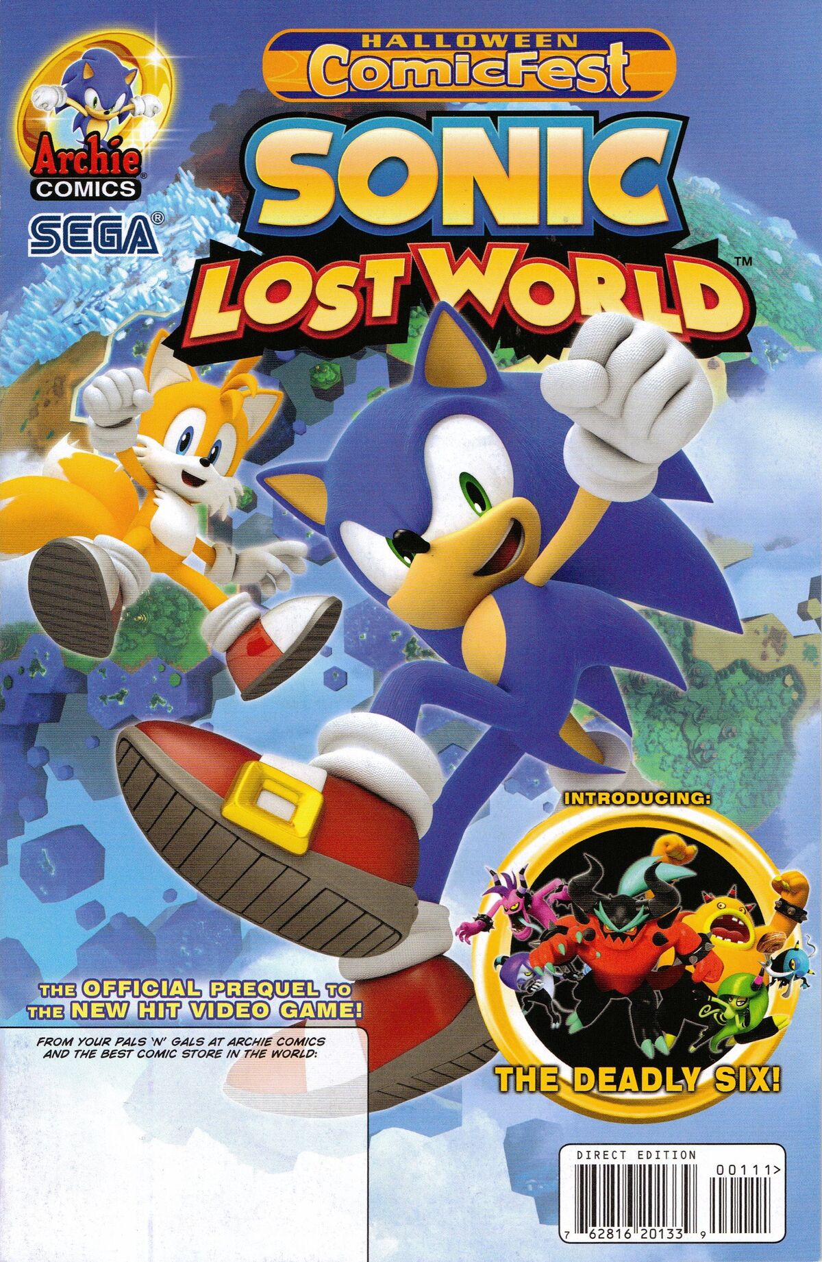 Sonic World - Lost World w/ Darkspine Sonic - Release 6 