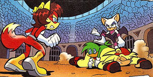 Rouge fight