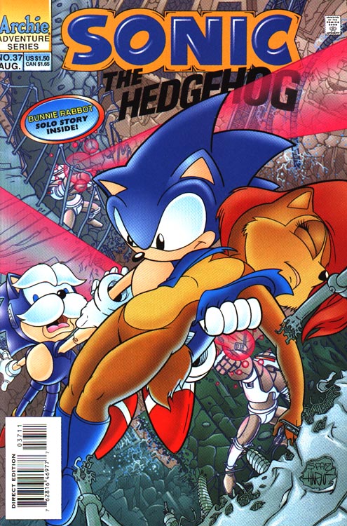 Archie Sonic The Hedgehog Issue 37 Mobius Encyclopaedia Fandom 