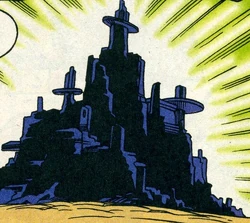 Nekronopolis at a distance.