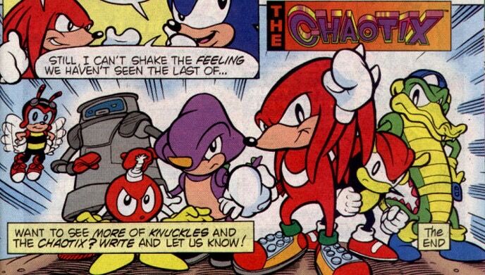 Chaotix (Sonic the Comic) Sonic News Network+BreezeWiki
