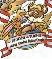 Antoine and Bunnie.