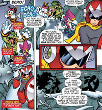 Sonic The Hedgeblog on X: Mighty The Armadillo's introduction panel from  Archie Comic's 'Knuckles Chaotix' 48 page special. [@Sonic_Hedgeblog]  [Patreon]   / X