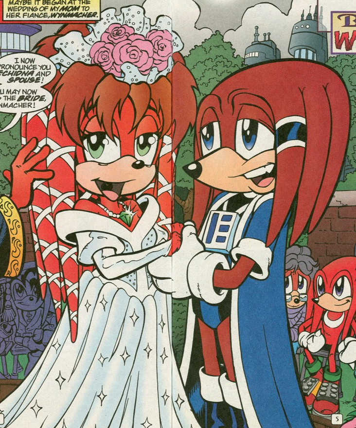 Who is Knuckles mom?