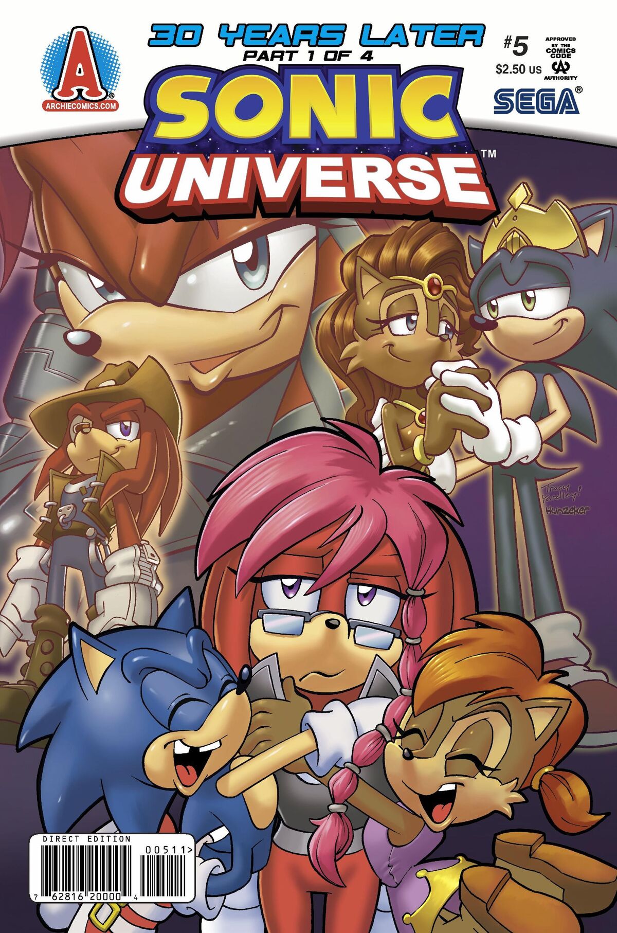 Sonic Universe Issue #46 - Worlds Collide in 5 