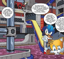 The Freedom Fighters arrive in Chemical Plant Zone.