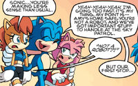 Sonic Explains to Sally and Amy