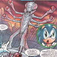 The statue of Aypex.