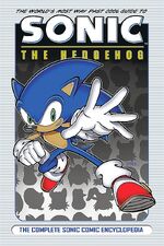 The second prototype cover for the Sonic encyclopedia.
