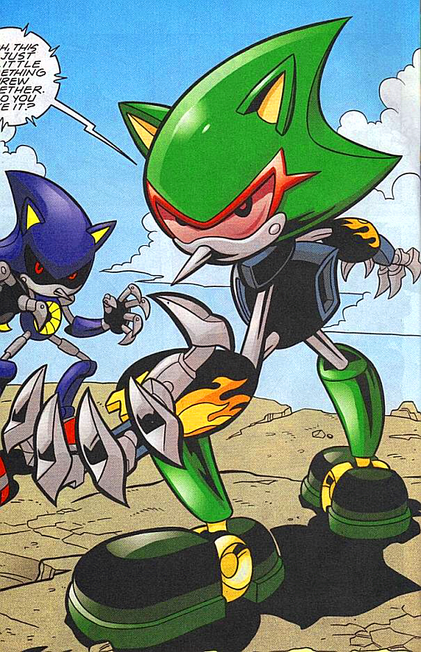 Metal Sonic, Mobius Encyclopaedia