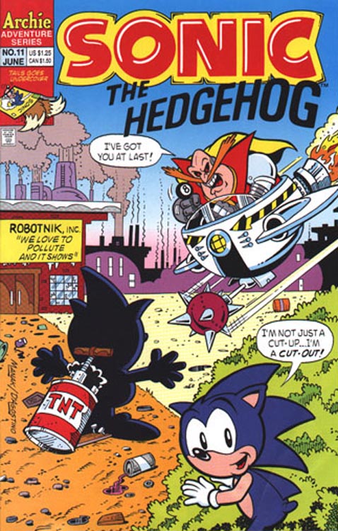 Archie Sonic The Hedgehog Issue 11 Mobius Encyclopaedia Fandom 7520