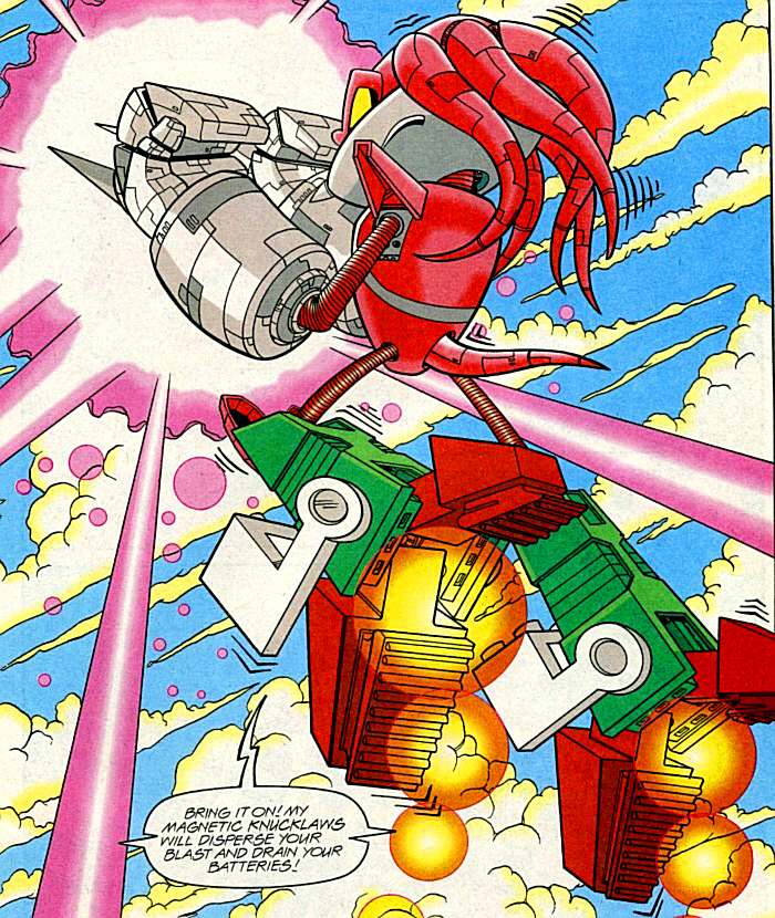 IDW Publishing - Mecha Knuckles enters the picture 💥