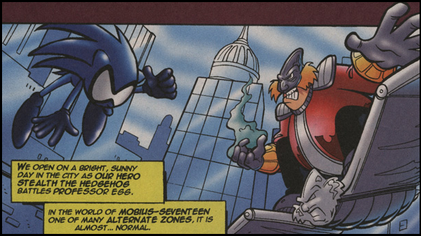 Scourge the Hedgehog, Mobius Encyclopaedia