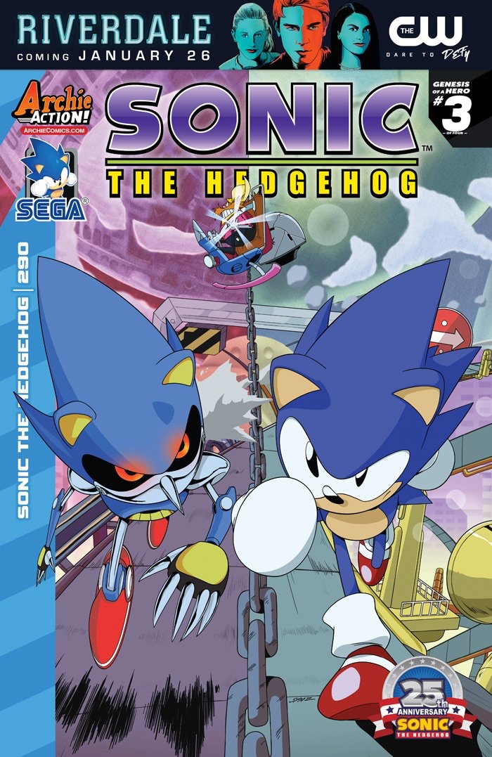 Archie Sonic the Hedgehog Issue 290 Mobius Encyclopaedia Fandom