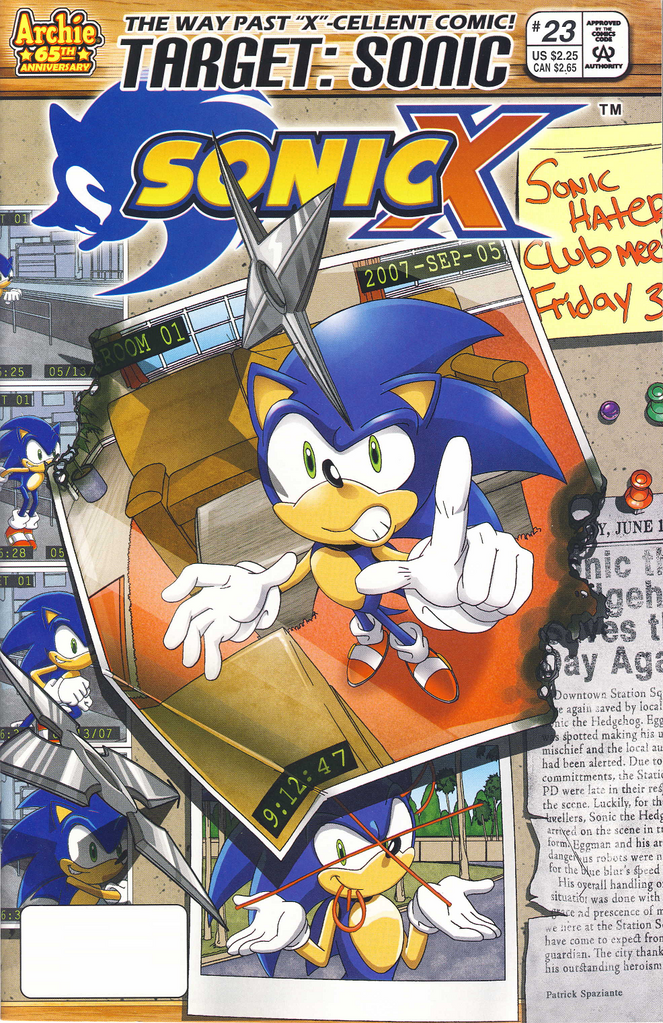 Archie Sonic X, Mobius Encyclopaedia
