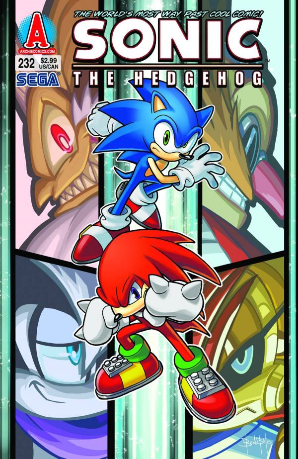 Super Sonic vs Hyper Knuckles, Mobius Encyclopaedia