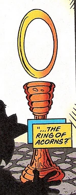 The Ring of Acorns- right there for the taking.