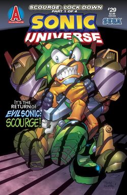 Scourge the Hedgehog, Mobius Encyclopaedia