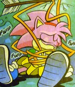 Rosy is finally subdued.