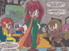 Yanar defending Knuckles' previous decision to return to Angel Island