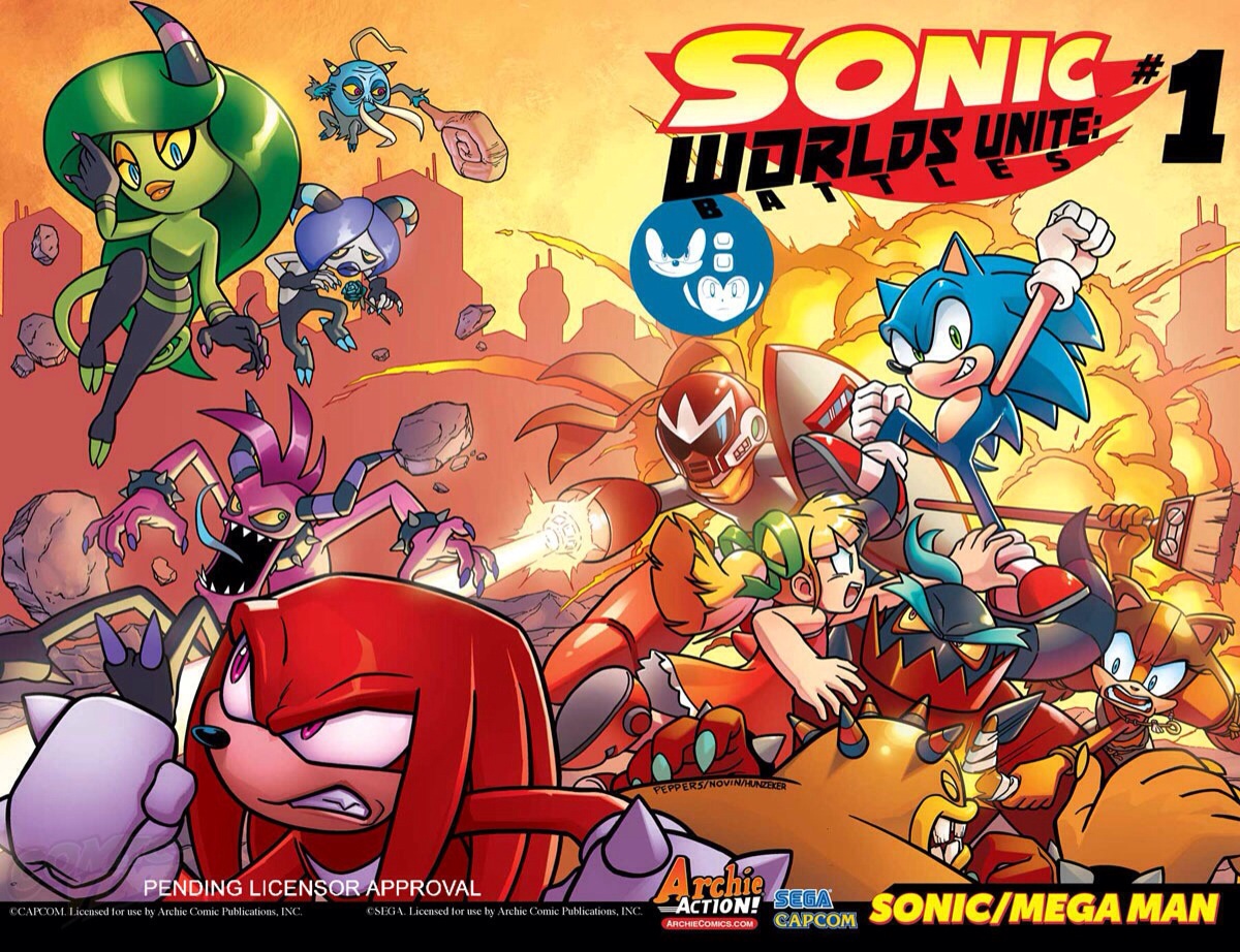 Super Comics: Sonic the Hedgehog 10-11 – The Reviewers Unite