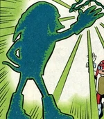 Dimitri empowered before adopting the Enerjak attire.