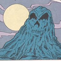 Mount Fate in haunting moonlight