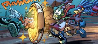 Scourge and the Destructix escape through the Warp Ring.