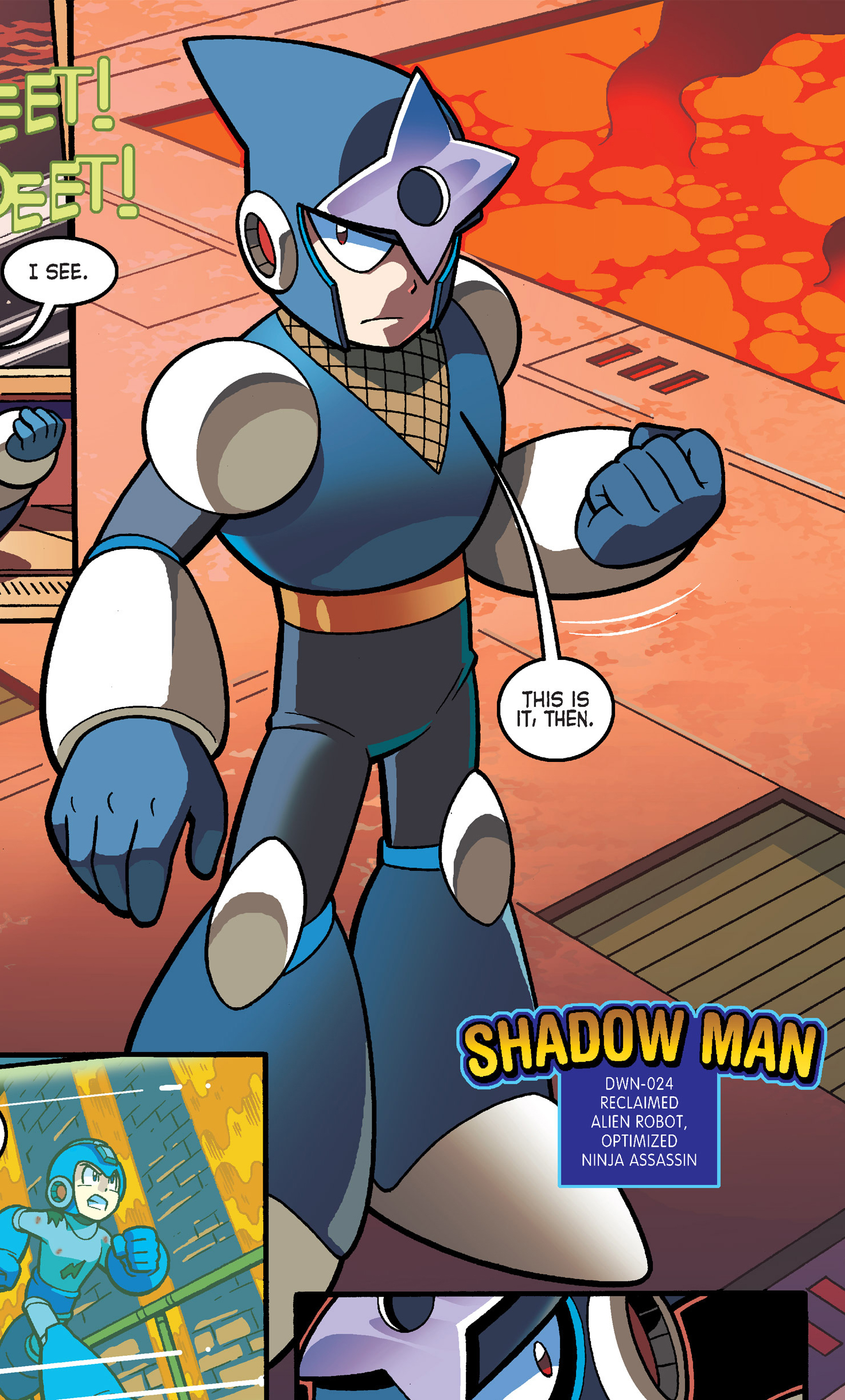 Shadow Runner, Mega Man HQ