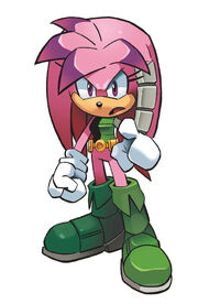 Archie Sonic Online on X: Knuckles arrived with Julie-Su and