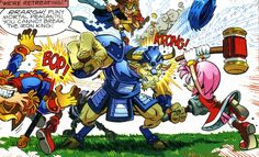 The freedom fighters prevail over the Iron King with little success.