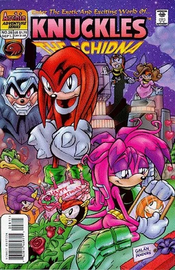 Archie Knuckles the Echidna Issue 28 | Mobius Encyclopaedia | Fandom
