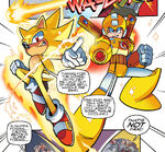 Sonic and Mega Man Go Super