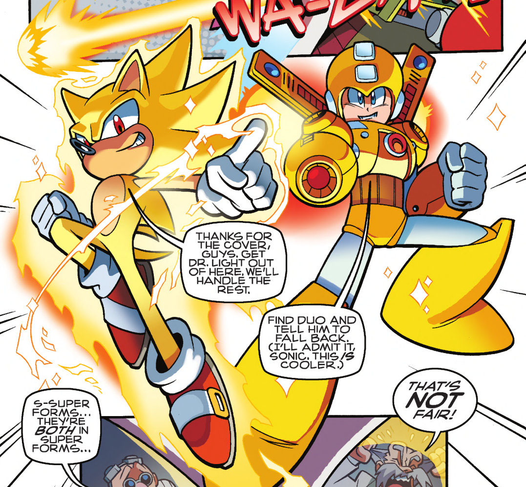 Super Sonic (Archie), Sonic Wiki Zone