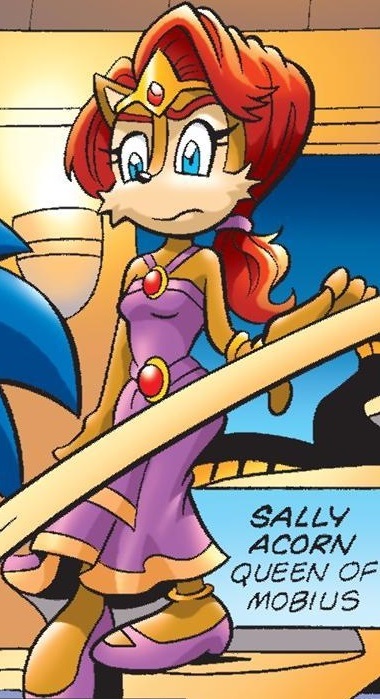 sally acorn and sonic