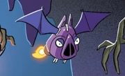Haunted Depths Zone pig bat