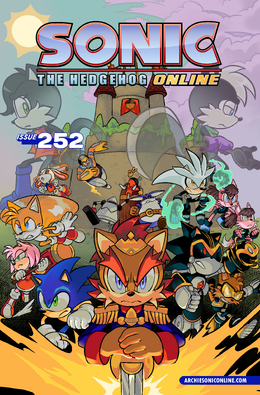 Sonic The Hedgehog Online Issue 252, Archie Sonic Online Wiki