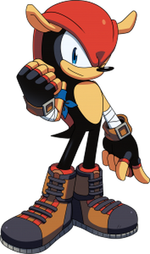 Mighty the Armadillo, Sonic Art Assets DVD Wiki